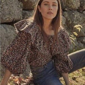 Doen Cielito Top in Harvest Floral